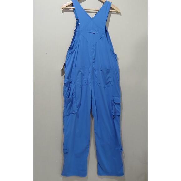 DULUTH TRADING Heirloom Gardening Bib Overalls Small 29 Blue NWT Ripstop - Picture 3 of 15